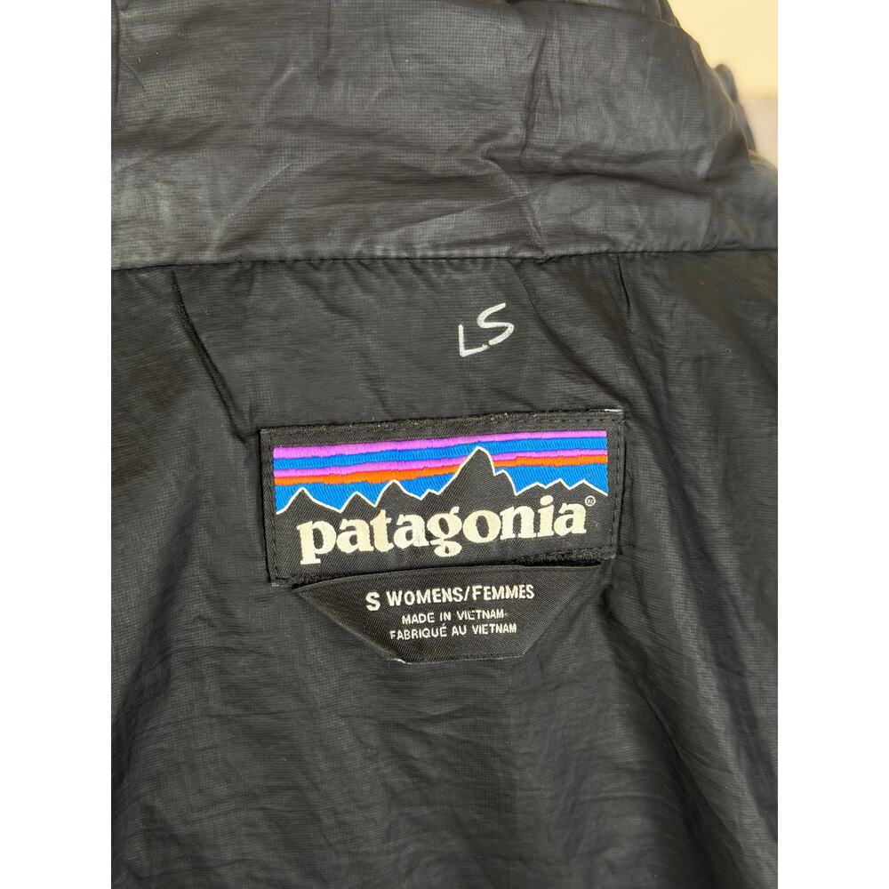 Patagonia Nano Puff Jacket Women Small Black Full Zip Outdoor Packable Primaloft - Picture 7 of 11